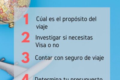 Consejos para planificar un viaje perfecto - Consejos para planificar