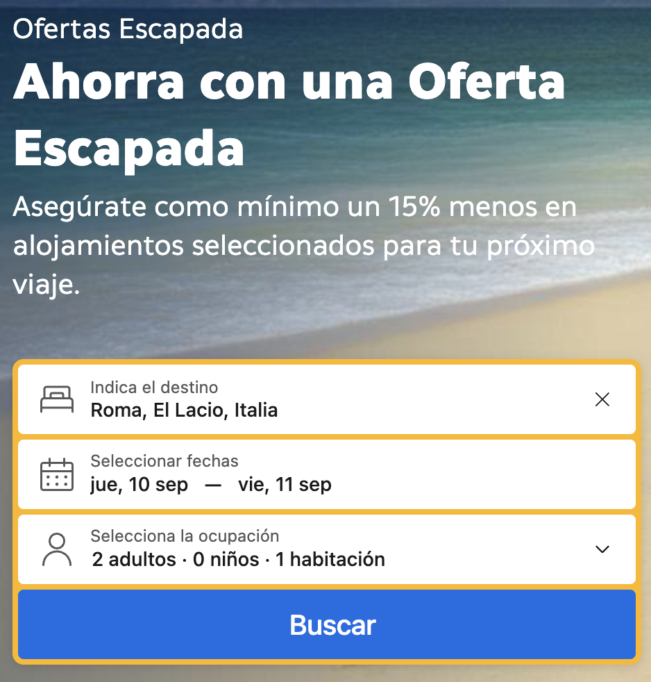 Cupones y promociones para reservar hoteles - Cupones y promociones
