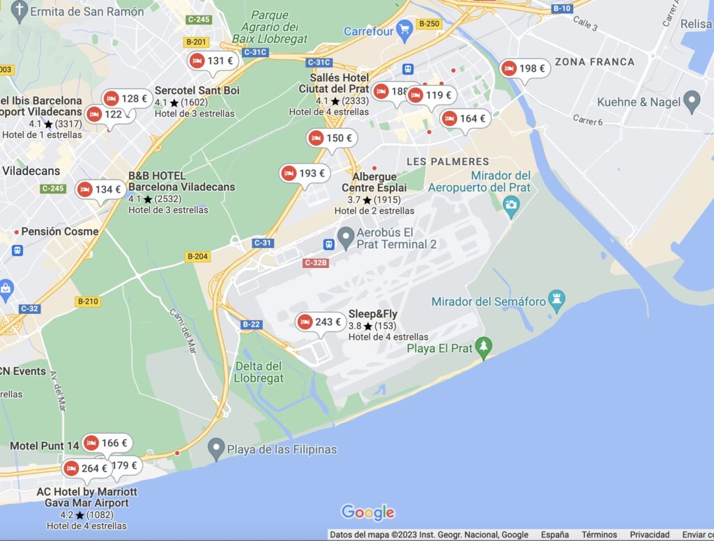 Hoteles cerca del aeropuerto más recomendados - Hoteles cerca del